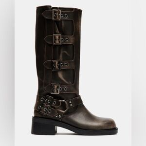 Steve Madden Brown Knee-High Boots
